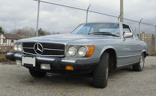 1982 Mercedes-Benz 380SL Convertible. Auctioned on Friday, April 4, 2008